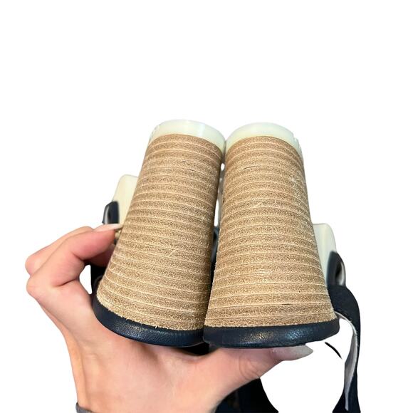 Gidigio Navy Blue Platform Heels shoes - Picture 8 of 10